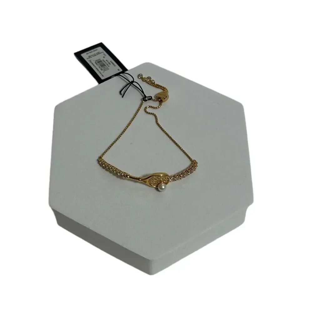 Kate Spade Queen Of The Court Tennis Slider Bracelet - Picture 6 of 6